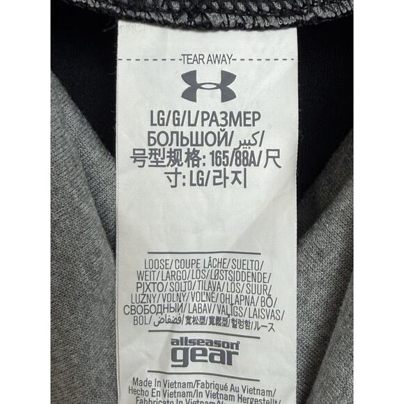 Texas Motor Speedway Under Armour All Season Gear Black Pullover Hoodie Sz L - Picture 11 of 14